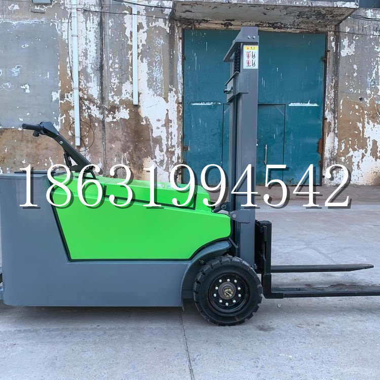 麻城市小型电动叉车1吨2吨步行站驾式电瓶堆高充电装卸车液压升降车铲车